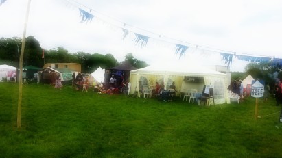 The Tea Rooms tent